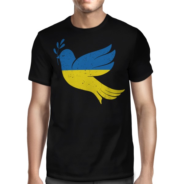 Ukraine Taube - Herren T-Shirt