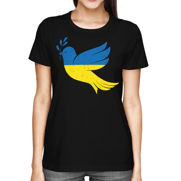 Ukraine Taube - Damen T-Shirt