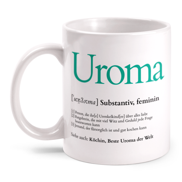 Definition Uroma - Tasse