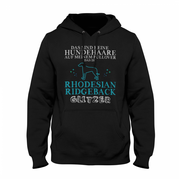 Das sind keine Hundehaare auf meinem Pullover, das ist Rhodesian Ridgeback Glitzer - Herren Kapuzenpullover