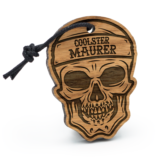 Coolster Maurer - Schlüsselanhänger Totenkopf