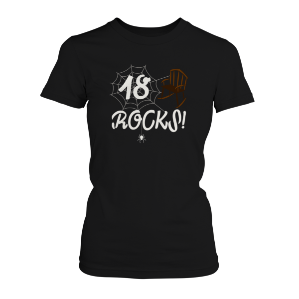 18 rocks! - Damen T-Shirt
