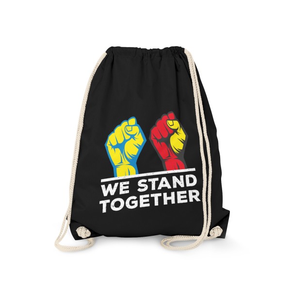 We stand together - Deutschland Ukraine - Turnbeutel