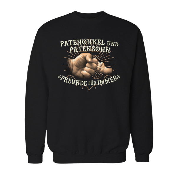 Patenonkel und Patensohn - Freunde für immer - Herren Sweatshirt