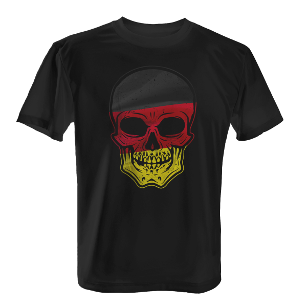 Deutschland - Totenkopf - Herren T-Shirt