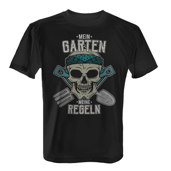 Mein Garten - Meine Regeln - Herren T-Shirt