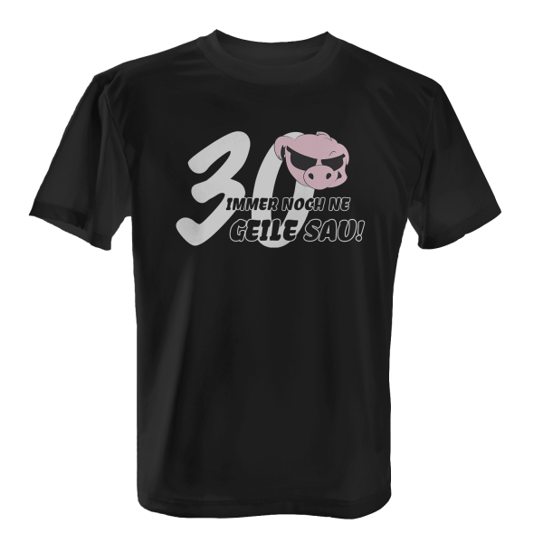 30 immer noch ne geile Sau - Herren T-Shirt