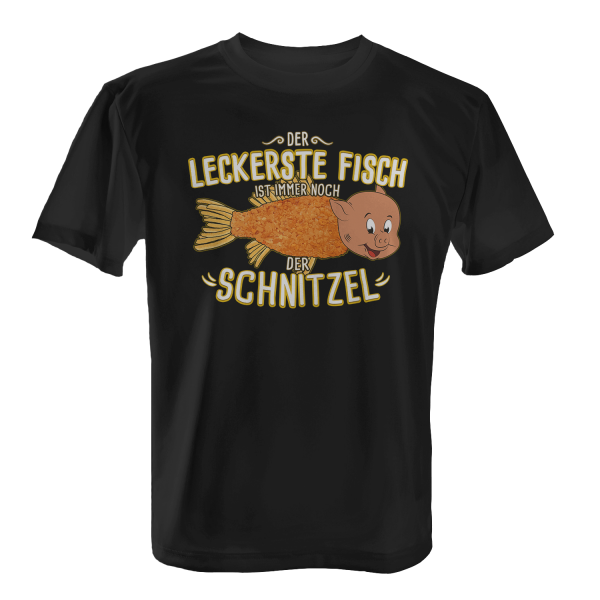 Der leckerste Fisch ist immer noch der Schnitzel - Herren T-Shirt