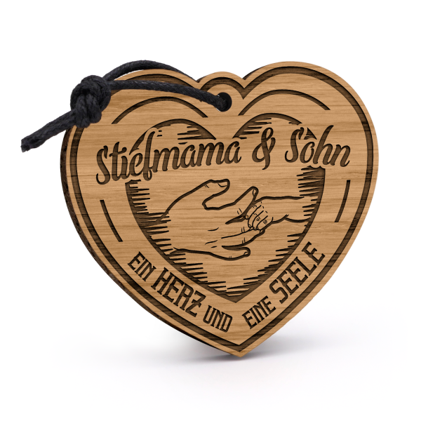 Stiefmama & Sohn - Ein Herz und eine Seele - Schlüsselanhänger