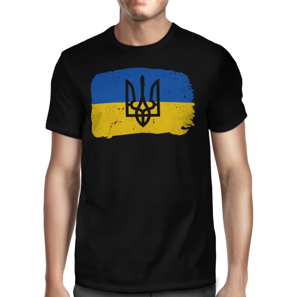 Ukraine Wappen - Herren T-Shirt