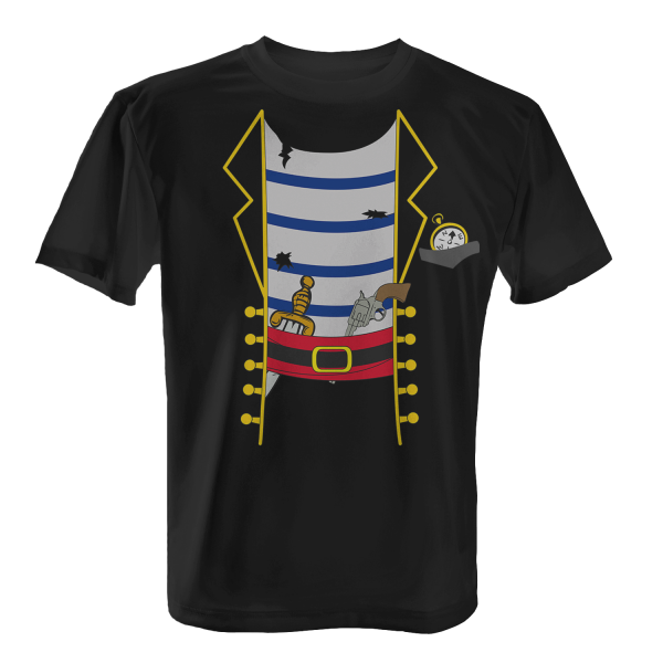 Piraten Kostüm - Herren T-Shirt