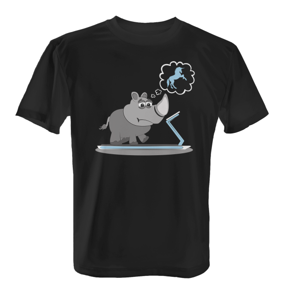 Nashorn Workout - Herren T-Shirt