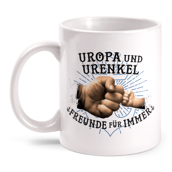 Uropa und Urenkel - Freunde für immer - Tasse