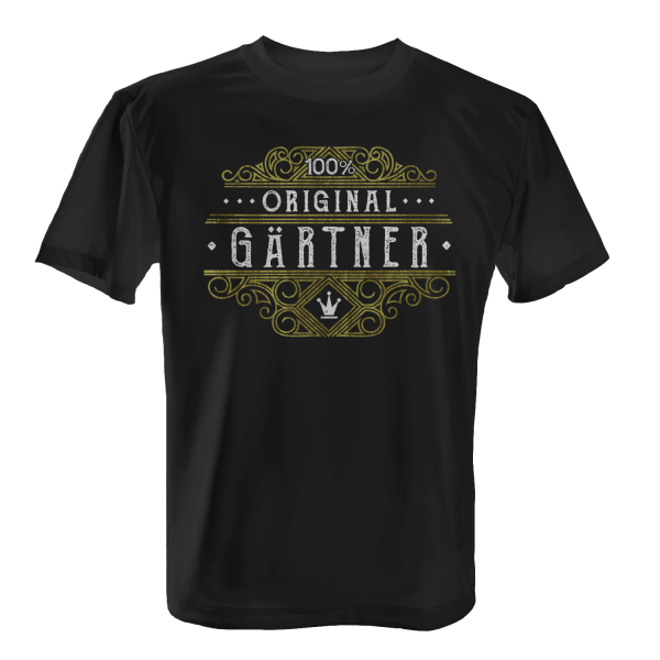 100 % Original Gärtner - Herren T-Shirt
