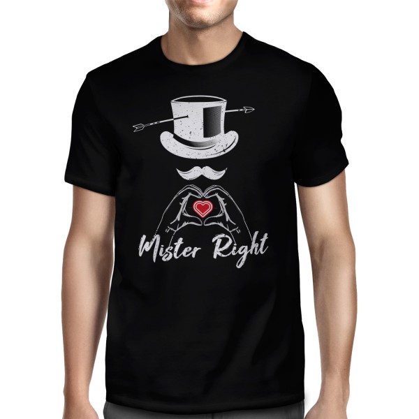 Mister Right - Herren T-Shirt
