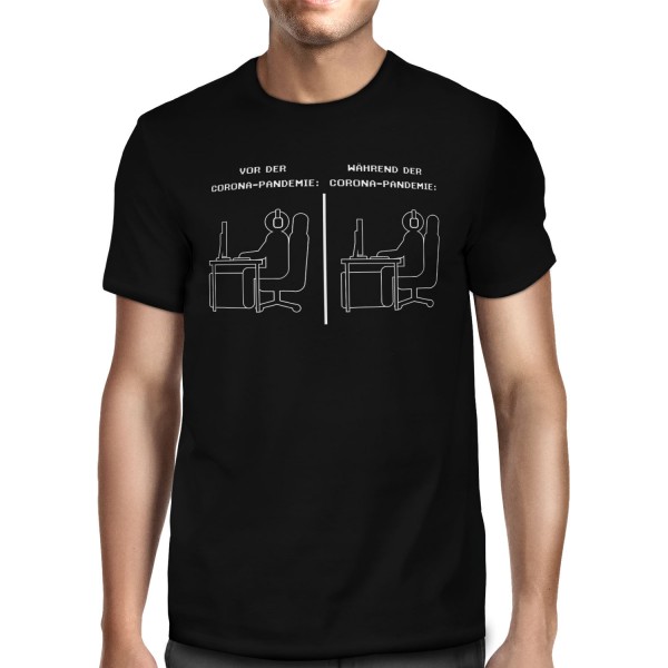 Gamer Corona-Pandemie - Herren T-Shirt