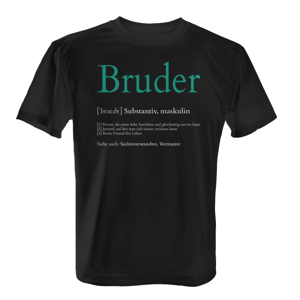 Definition Bruder - Herren T-Shirt