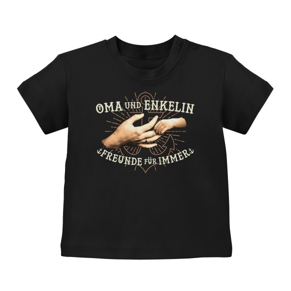 Oma und Enkelin - Freunde für immer - Baby T-Shirt