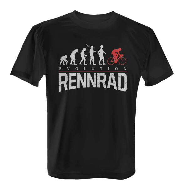 Evolution Rennrad - Herren T-Shirt