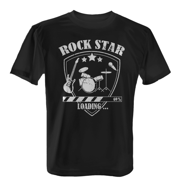 Rock Star Loading - Herren T-Shirt
