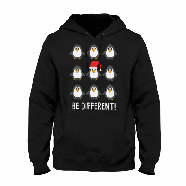 Be Different Pinguin - Herren Kapuzenpullover