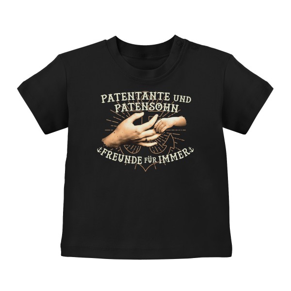 Patentante und Patensohn - Freunde für immer - Baby T-Shirt