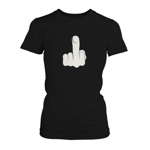 Mittelfinger - Damen T-Shirt