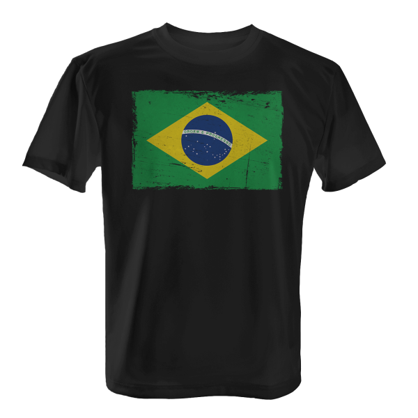 Brasilien Flagge - Herren T-Shirt