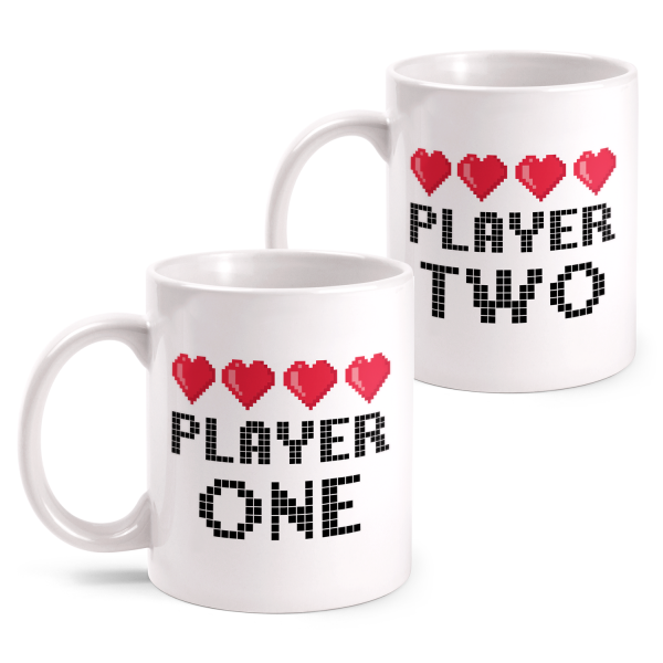 Player One & Player Two - Partner Tasse