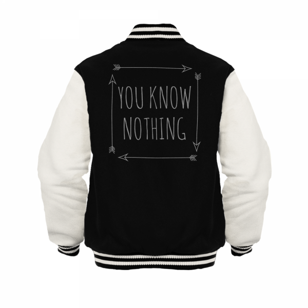 You Know Nothing - Herren College Jacke