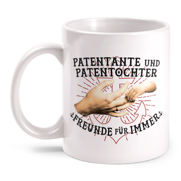 Patentante und Patentochter - Freunde für immer - Tasse