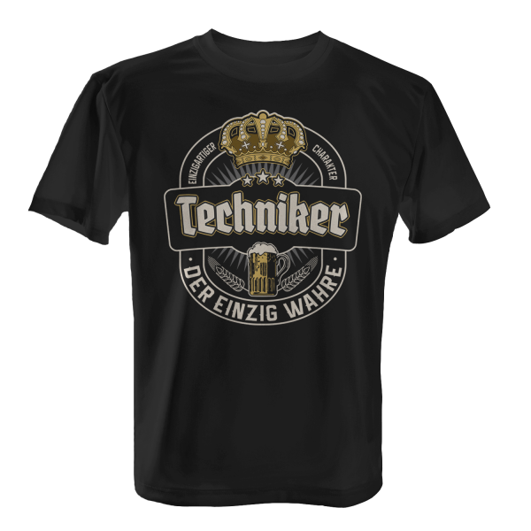 Der einzig wahre Techniker - Herren T-Shirt