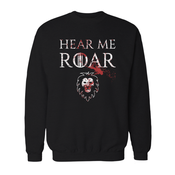 Merry Chistmas House Lannister Bear me Roar Sweatshirt