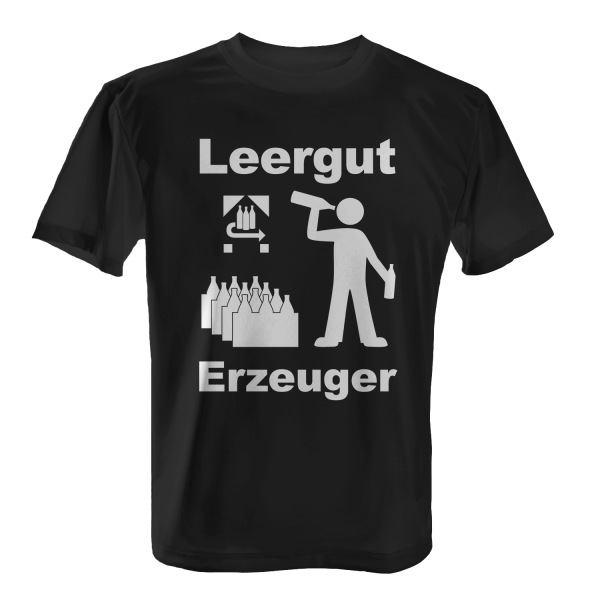 Leergut Erzeuger - Herren T-Shirt
