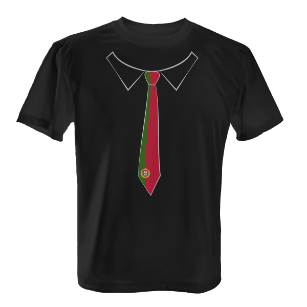 Portugal Krawatte - Herren T-Shirt
