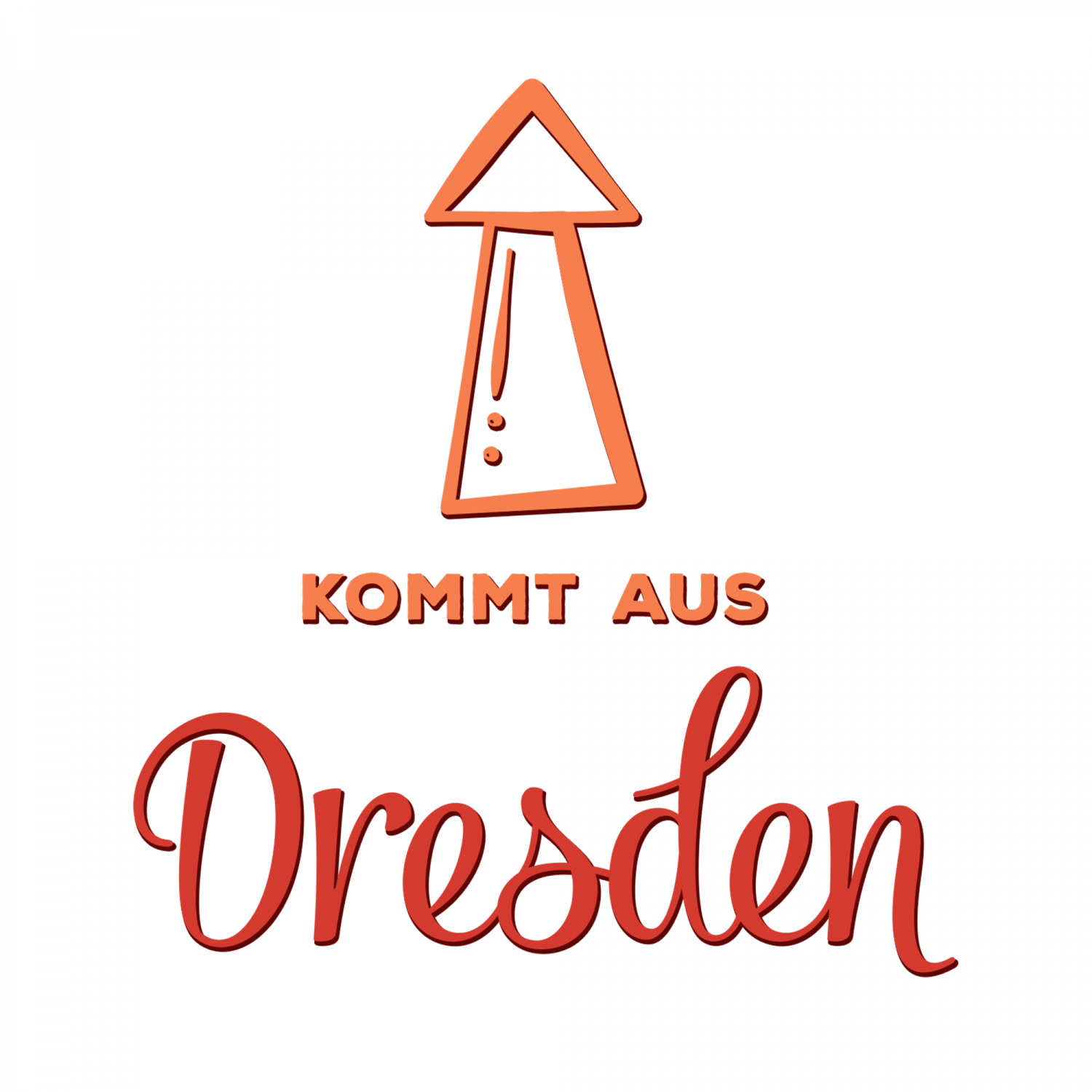 Niemand ist perfekt Dresden Tasse bedruckt Spruch Stadt Ort Geschenk Idee Frauen