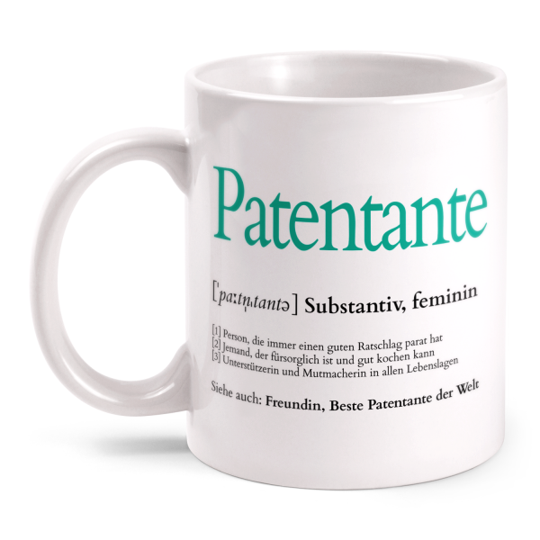 Definition Patentante - Tasse