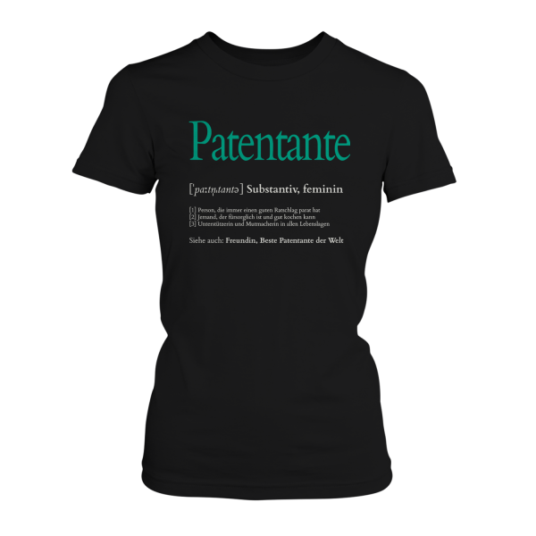 Definition Patentante - Damen T-Shirt